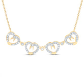 3/8CTW-DIA NK NECKLACE